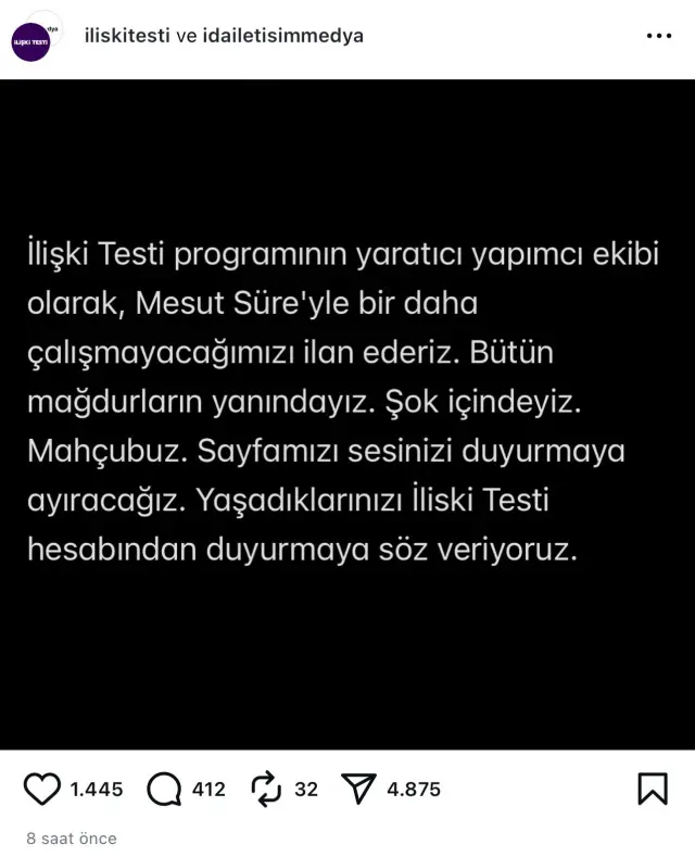 Komedyen Mesut Süre hakkında taciz iddiası! Programdan kovuldu Komedyen Mesut Süre hakkında taciz iddiası! Programdan kovuldu