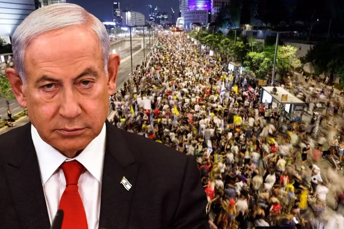 Netanyahu, İsraillilerin sabrını taşırdı! Binlerce kişi meydanlara döküldü