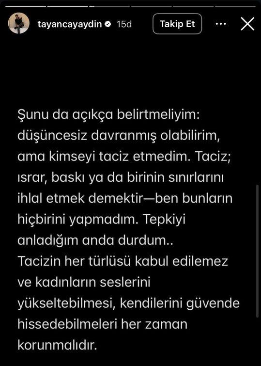 Taciz iddiaları ile gündeme gelen Tayanç Ayaydın, 'Ben Leman' dizisinden çıkarıldı Taciz iddiaları ile gündeme gelen Tayanç Ayaydın, 'Ben Leman' dizisinden çıkarıldı