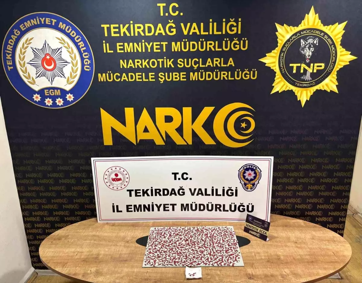 Tekirdağ\'da Uyuşturucu Operasyonu: 6 Tutuklama
