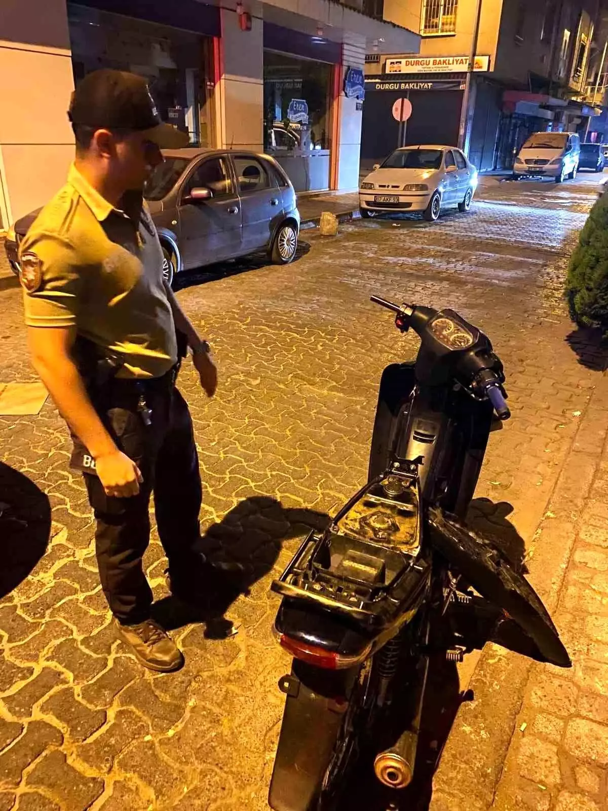 Turgutlu\'da Çalıntı Motosiklet Ele Geçirildi