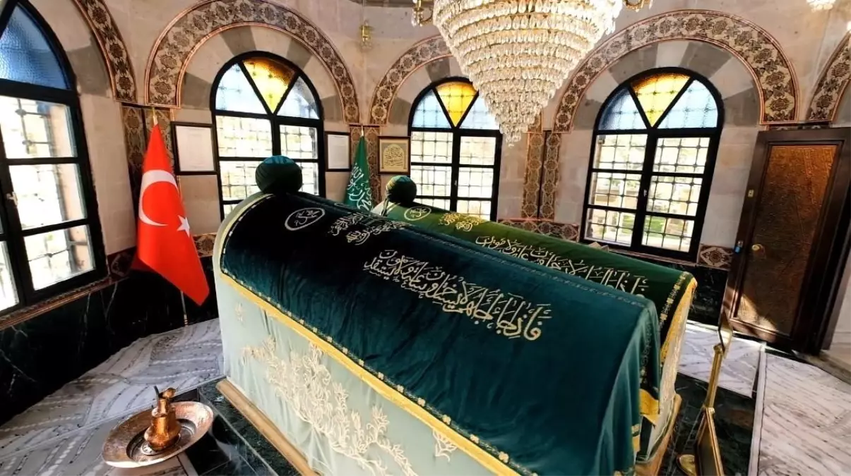 Terzibaba Türbesi Havadan Görüntülendi