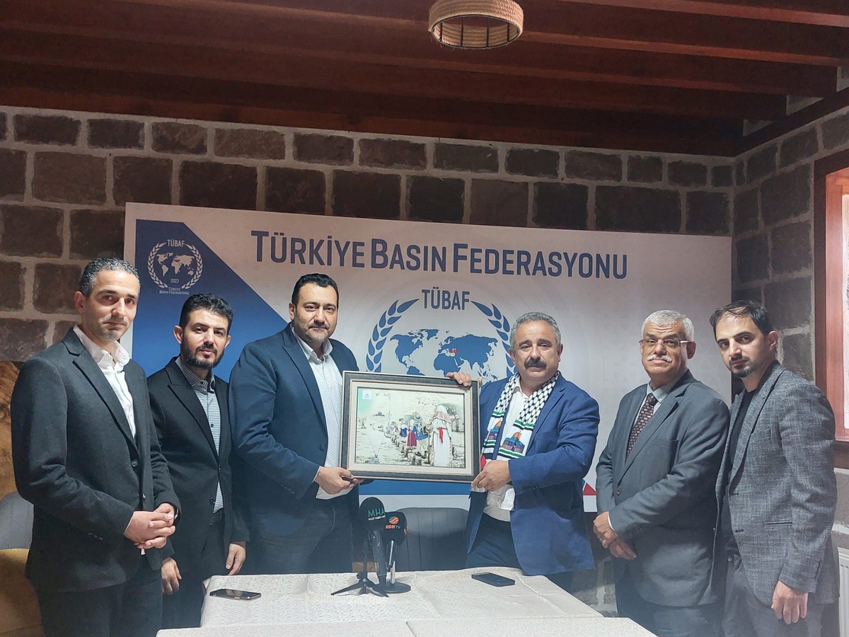 Filistinli Gazetecilerden Türkiye\'ye Ziyaret