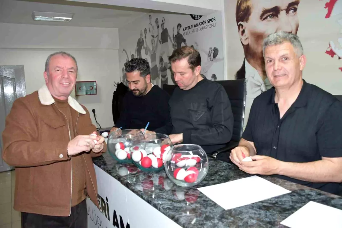 Kayseri Amatör Küme Fikstür Çekimi