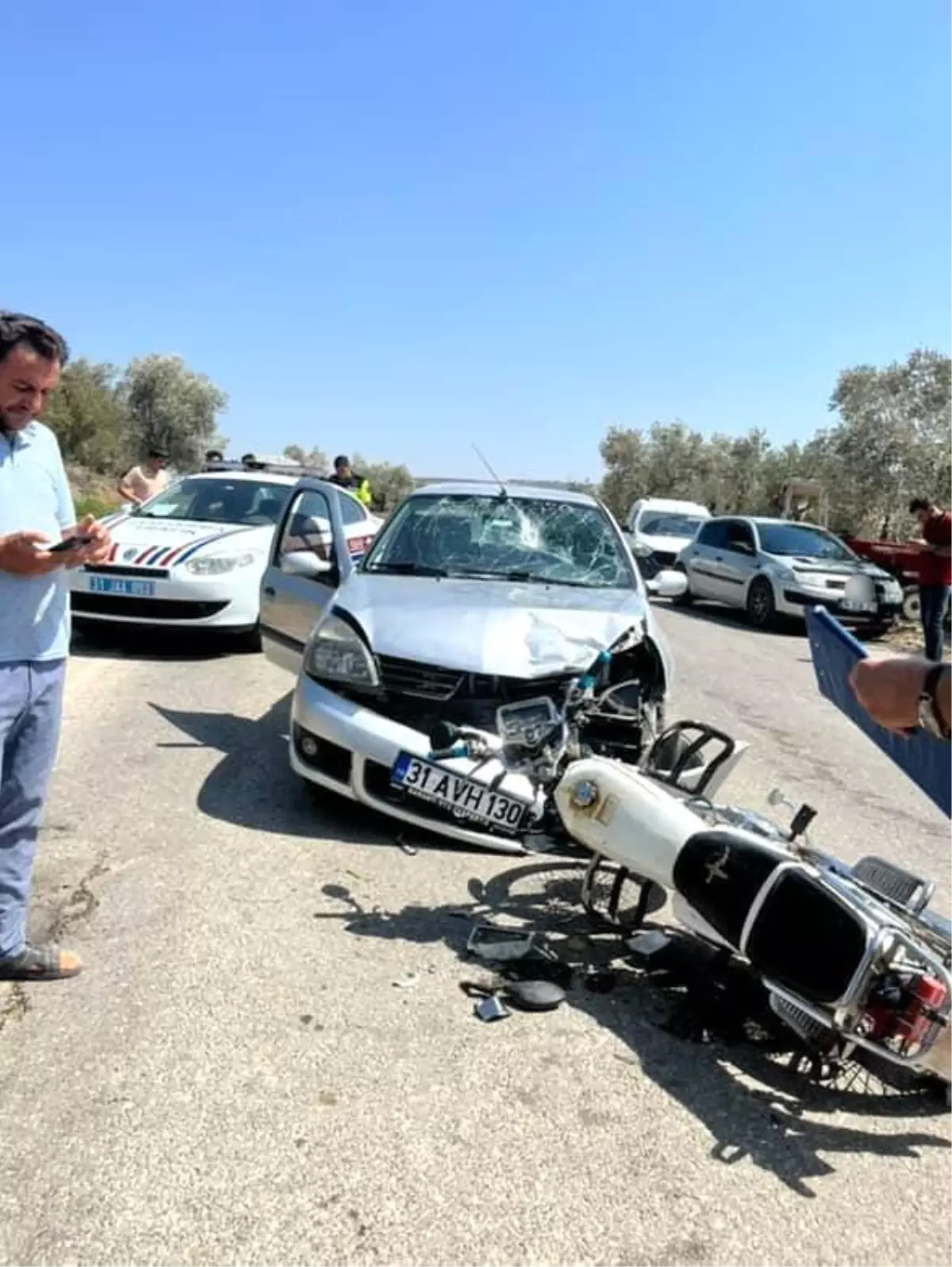 Hatay\'da Motocross Kazası
