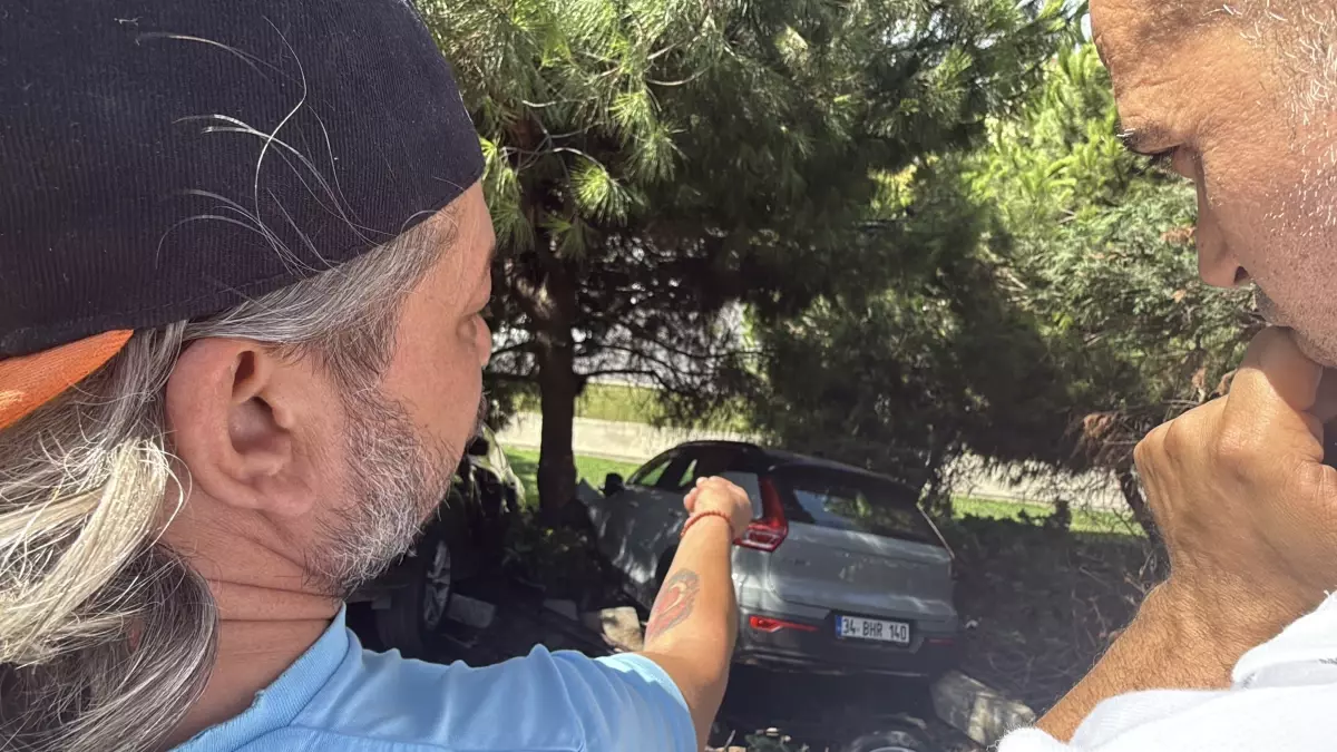 Şişli\'de Otopark Çıkışında Kaza