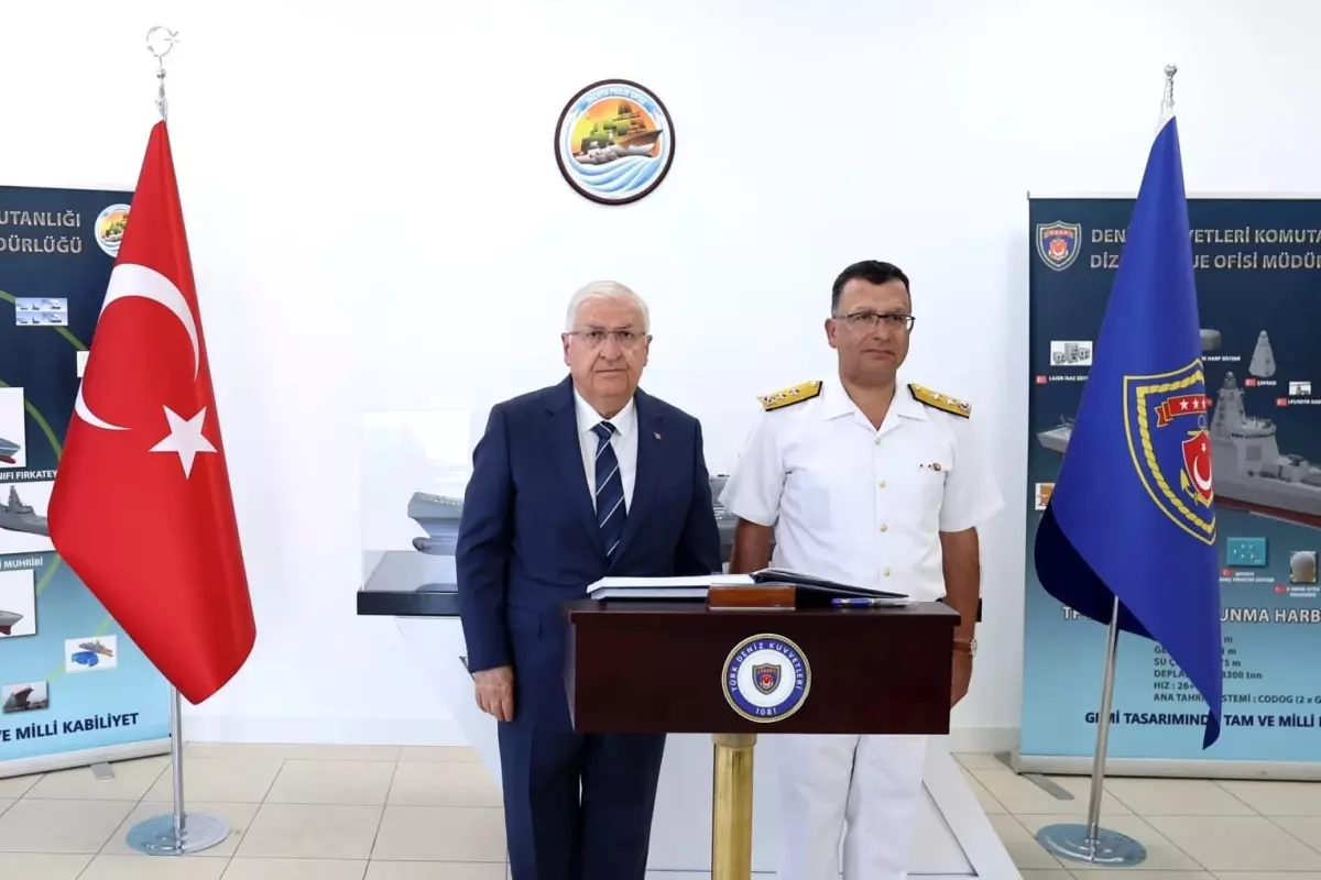Bakan Güler Tersaneyi Ziyaret Etti