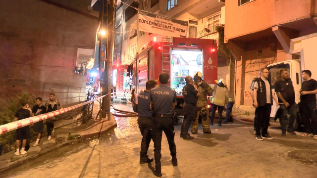 Beyoğlu'nda Yangın ve Tüp Patlaması