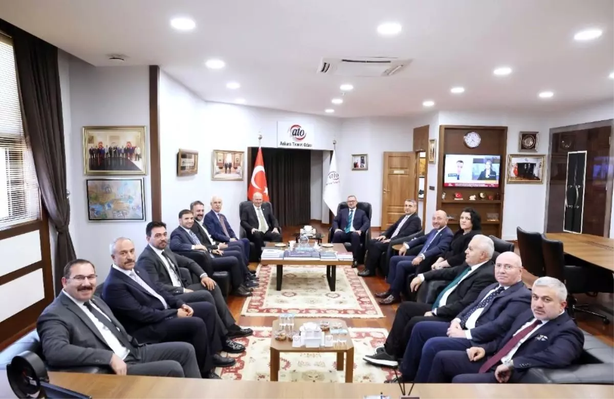 Merkez Bankası\'ndan ATO Ziyareti