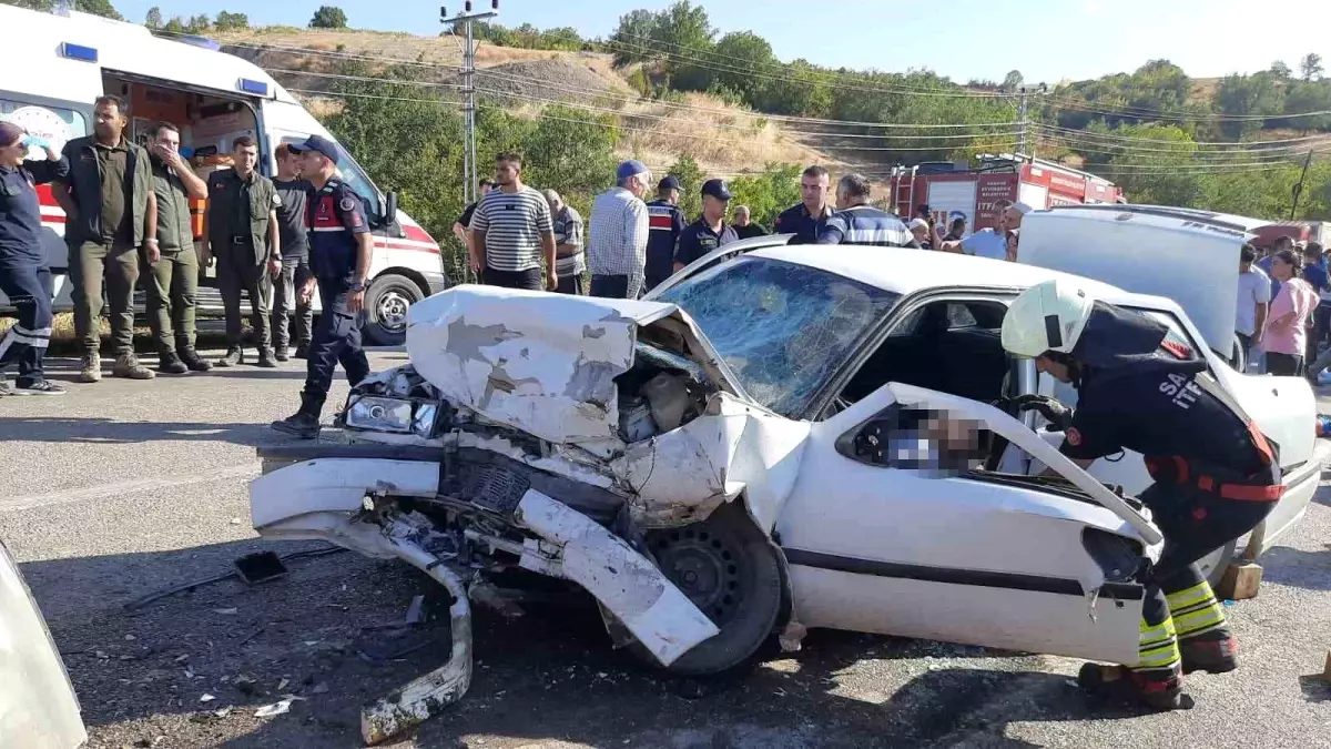 Vezirköprü\'de Kaza: 1 Ölü, 10 Yaralı