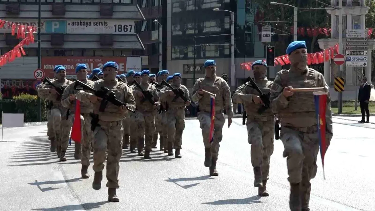 Bursa\'da 30 Ağustos Zafer Bayramı Coşkuyla Kutlandı