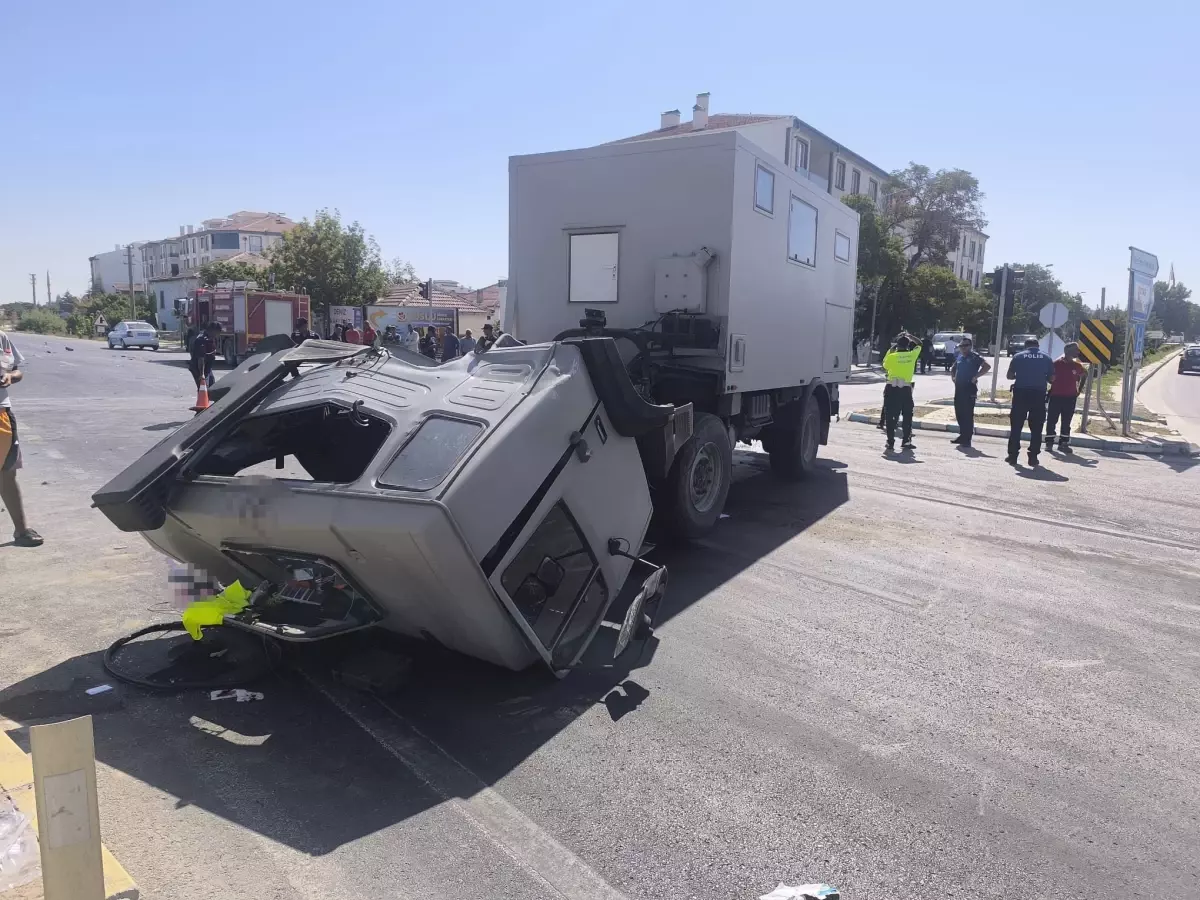 TIR Kazasında 3 Yaralı!