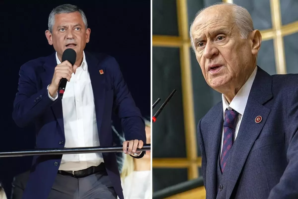CHP lideri Özel\'den çok konuşulacak ittifak çıkışı: Bahçeli ile yol yürürüz
