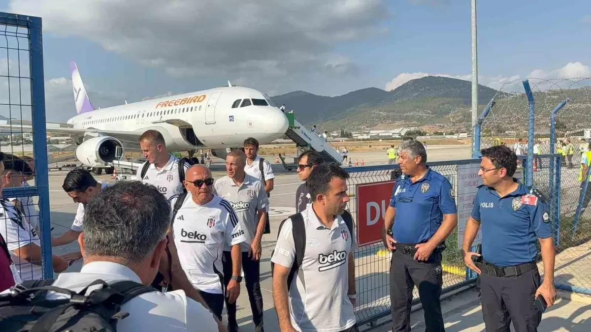 Beşiktaş Alanya\'ya Ulaştı