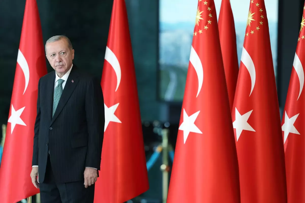 Cumhurbaşkanı Erdoğan, 30 Ağustos Zafer Bayramı tebriklerini kabul etti