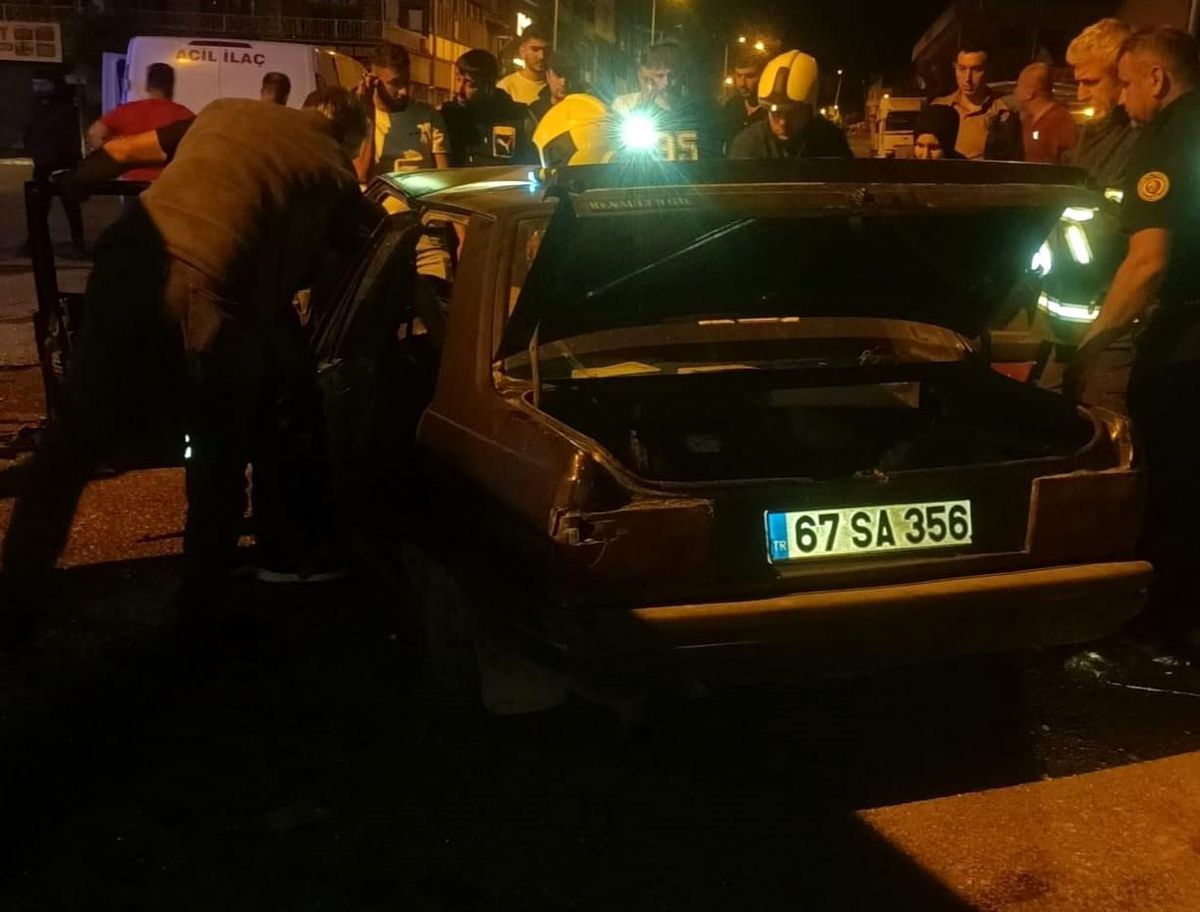 Karabük\'te Trafik Kazası: 2 Yaralı