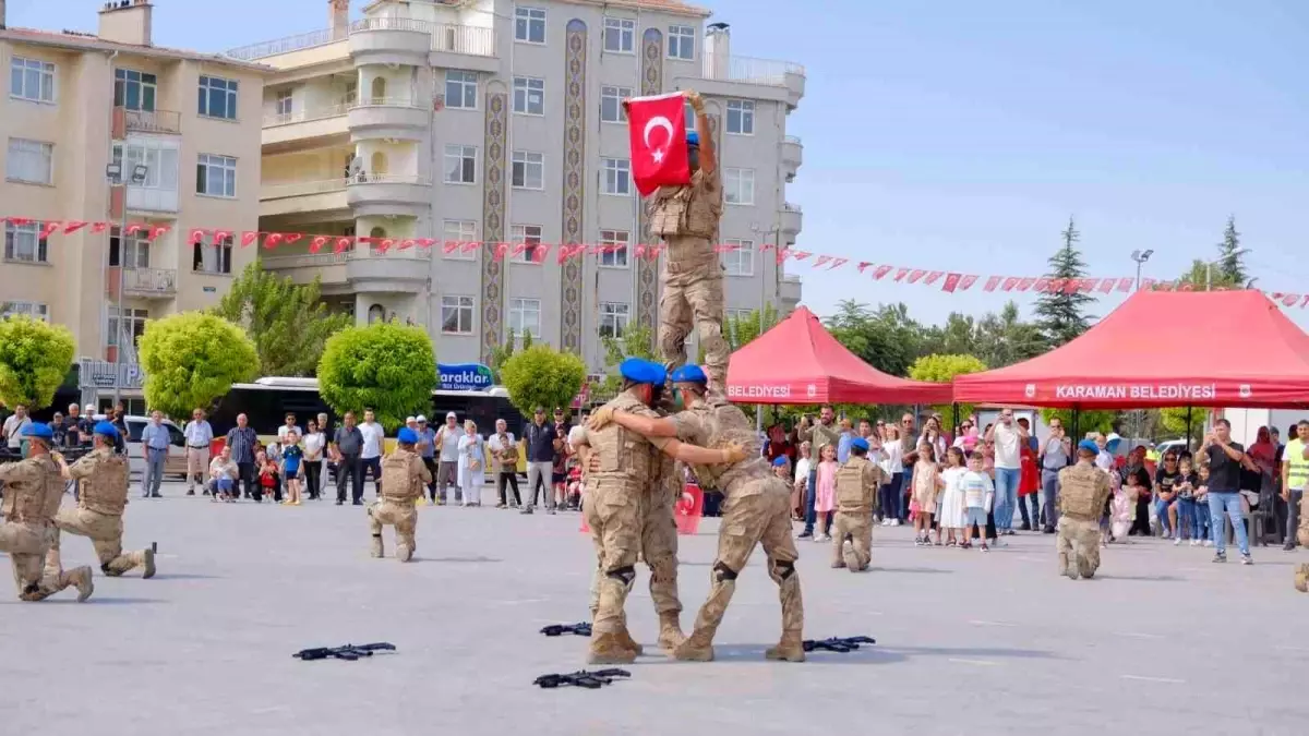 Karaman\'da 30 Ağustos Zafer Bayramı Coşkuyla Kutlandı
