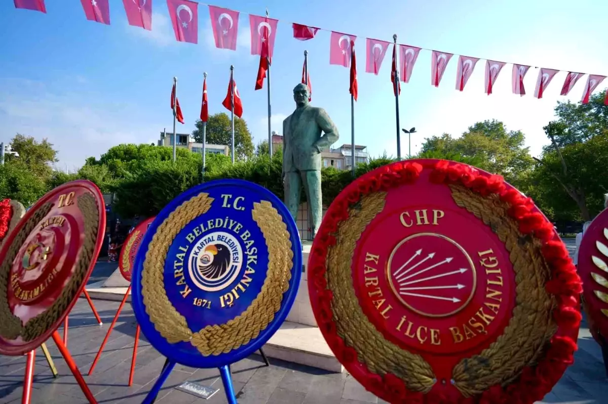 Kartal\'da 30 Ağustos Zafer Bayramı Coşku ile Kutlandı