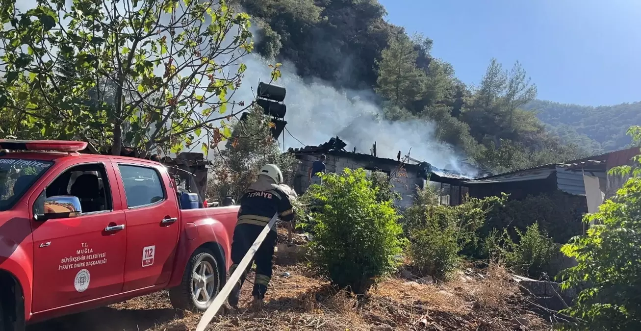 Fethiye\'de Yangın: Ev Sahibi Gözaltında