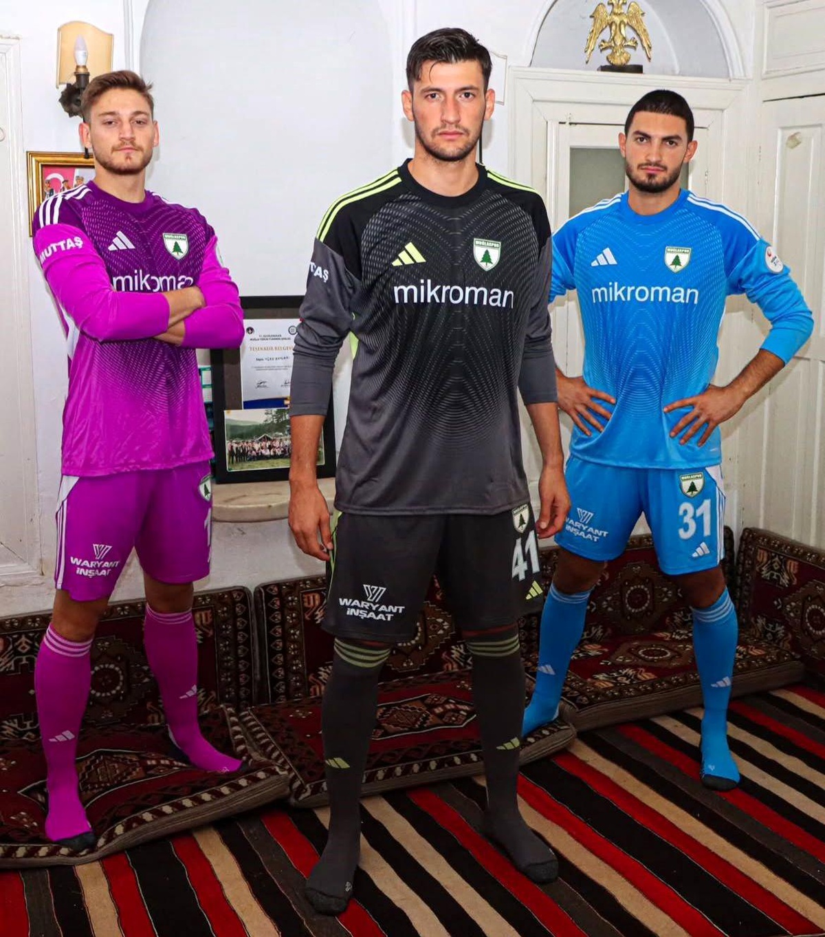 Muğlaspor\'un Yeni Kaleci Forması Tanıtıldı