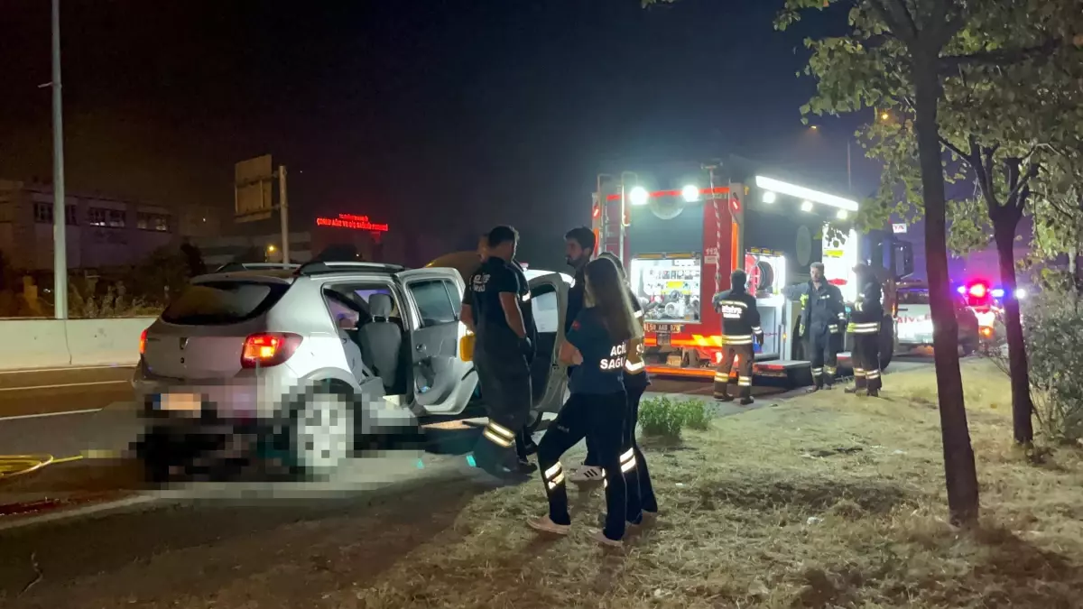 Çorlu\'da Otomobil Çarpması Sonucu Genç Hayatını Kaybetti