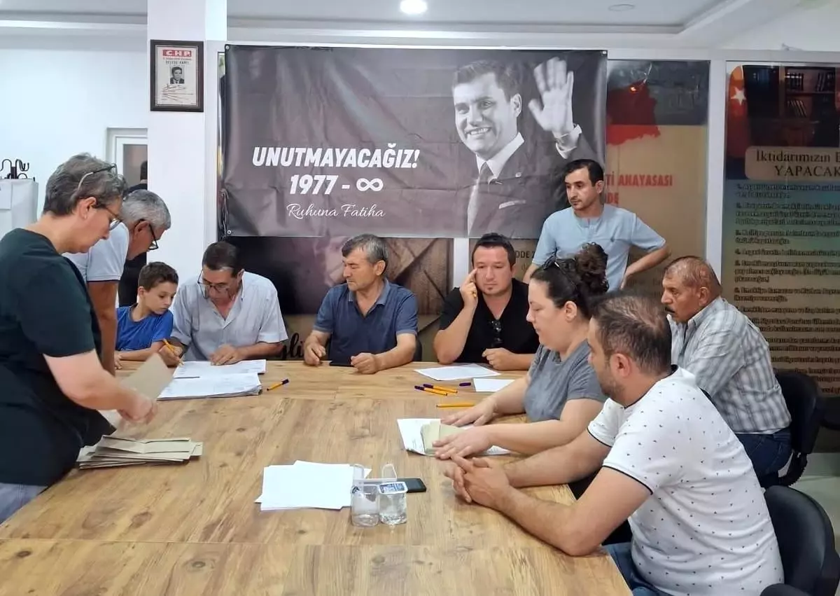 CHP Selendi\'de Delege Seçimleri Tamamlandı