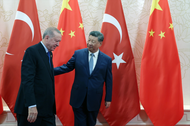 Cumhurbaşkanı Erdoğan, Şi Cinping ile bir araya geldi