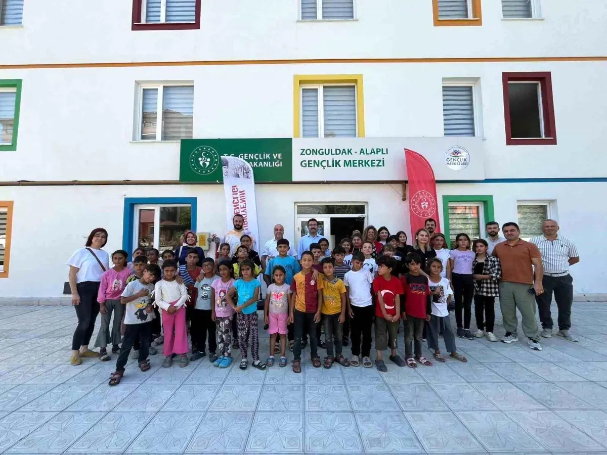 Alaplı\'da Çocuklara Spor ve Eğlence Festivali