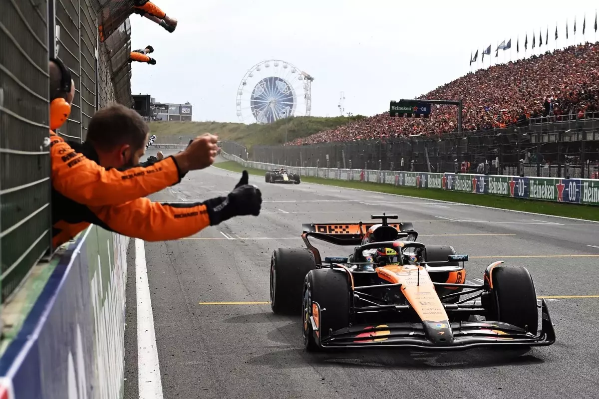 Formula 1 Hollanda Grand Prix\'sinde kazanan belli oldu