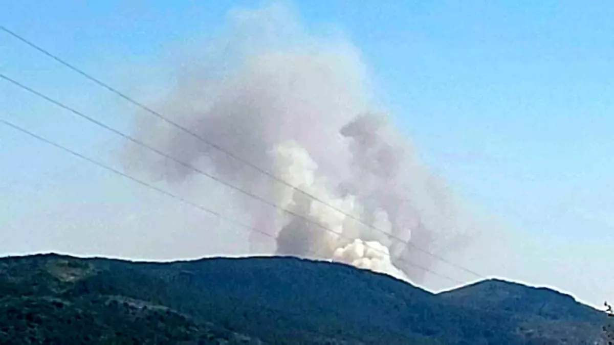 Karabük\'te Orman Yangını