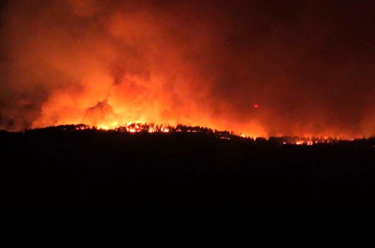 Karabük\'te Orman Yangını Sürekli Devam Ediyor