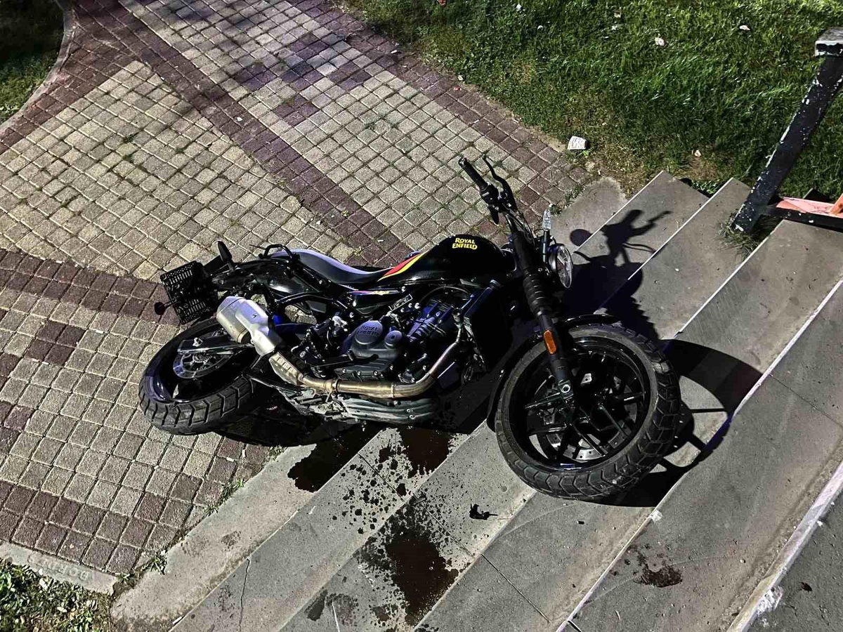 Eskişehir\'de Motosiklet Kazası: 4 Yaralı