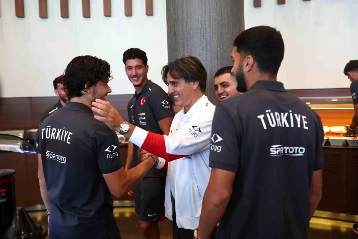 A Milli Takım Kampına Girdi