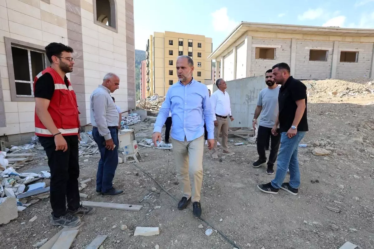 Hatay\'da Deprem Konutları Kasım Ayında Teslim Edilecek