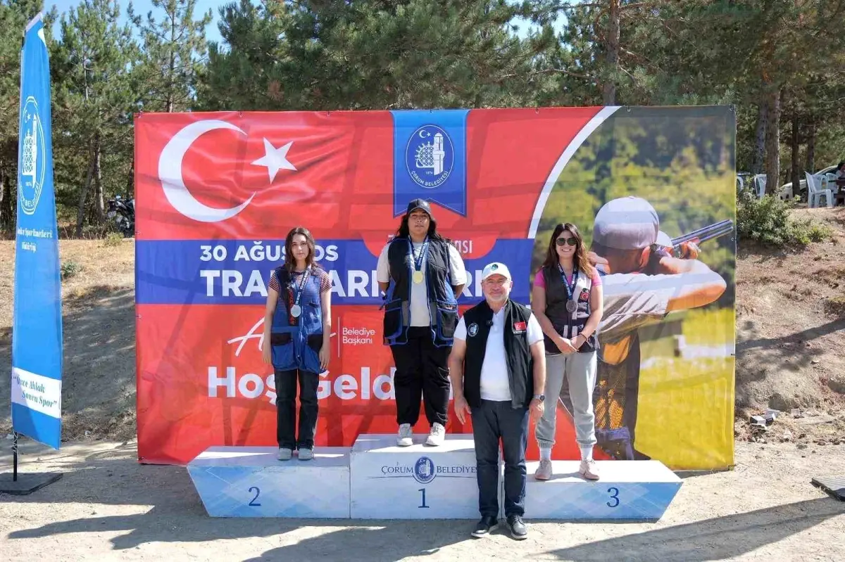 Çorum\'da Zafer Kupası Trap Atışları Nefes Kesti