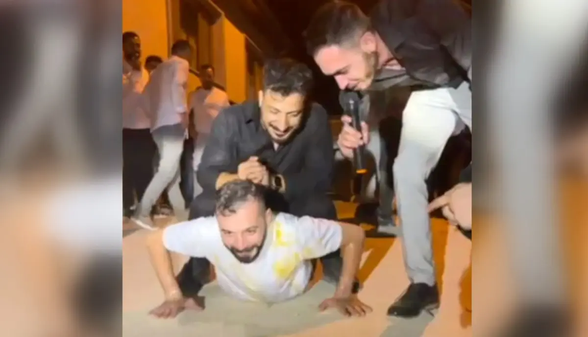 Damat Gökhan\'dan Eşsiz Eğlence Gösterisi
