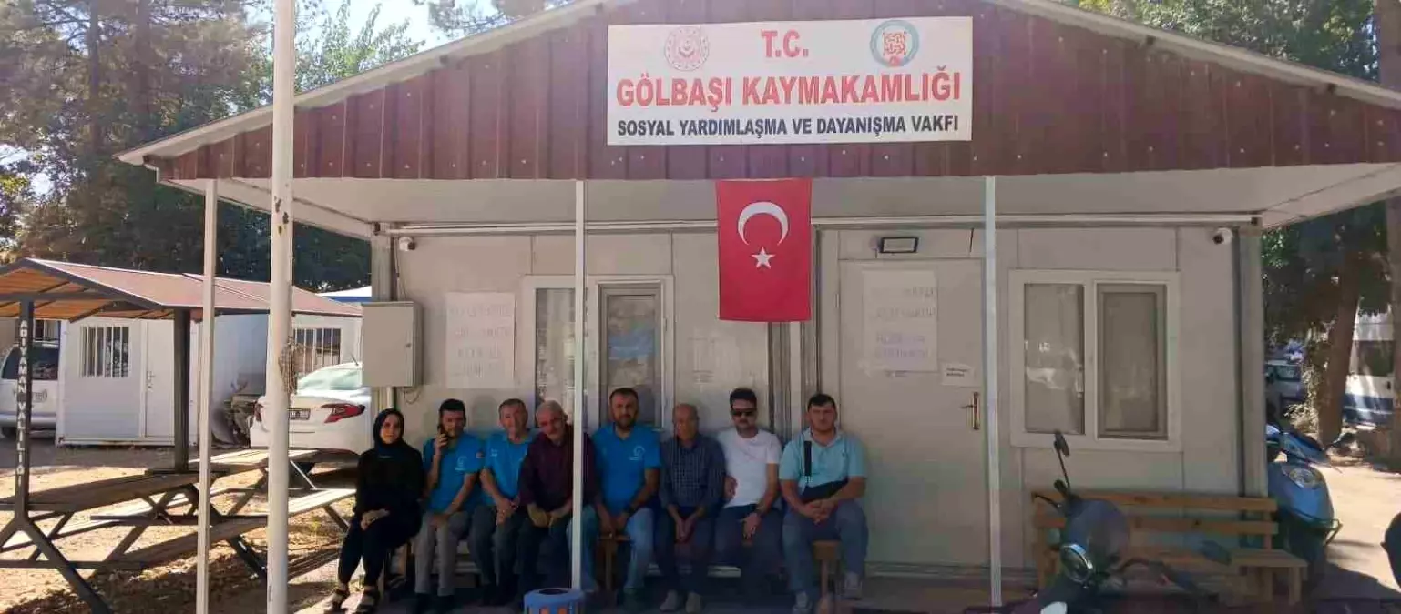 Gölbaşı\'nda SYDV Çalışanları Greve Gitti