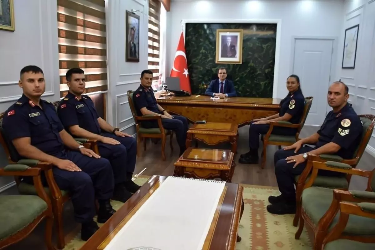 Kaymakam Güldoğan Subay Adaylarını Ağırladı
