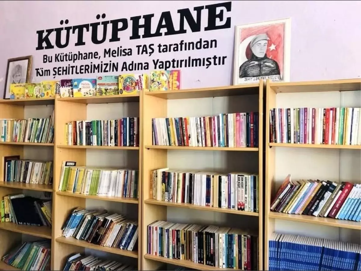 23 yaşındaki Melisa 10 kütüphane kurdu