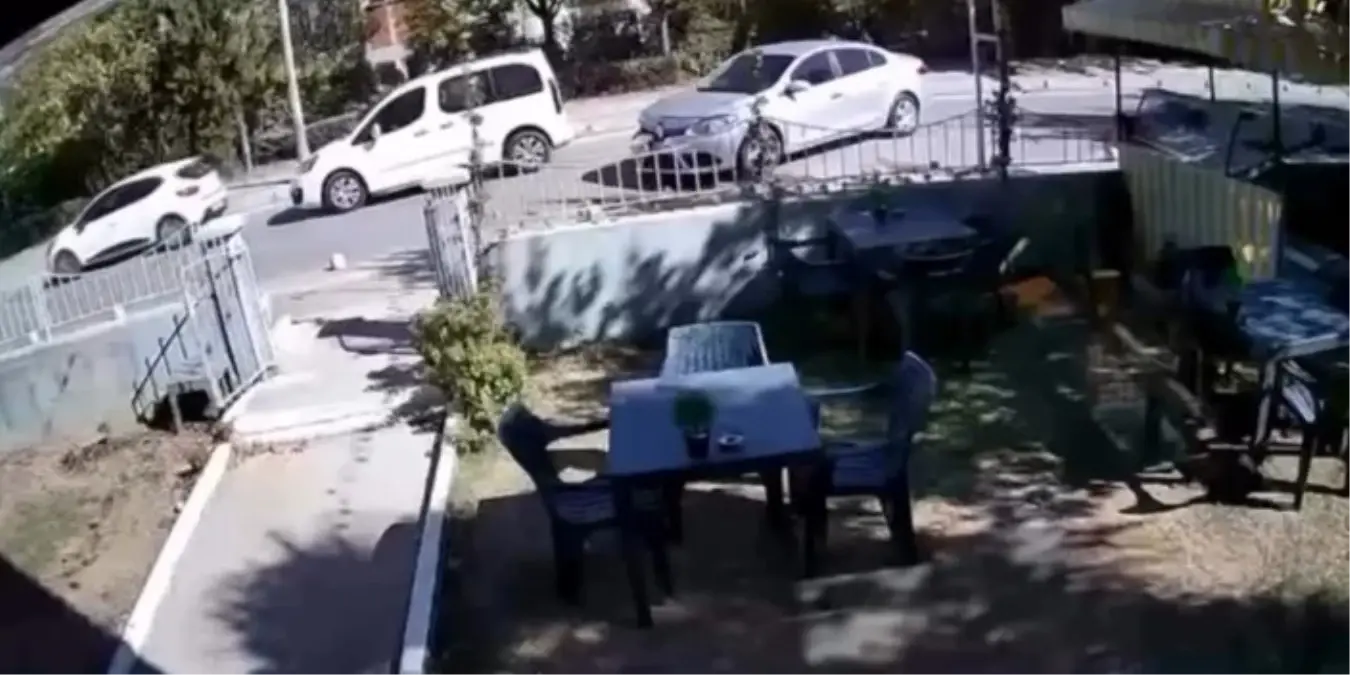 Bursa\'da Zincirleme Kaza Kamerada
