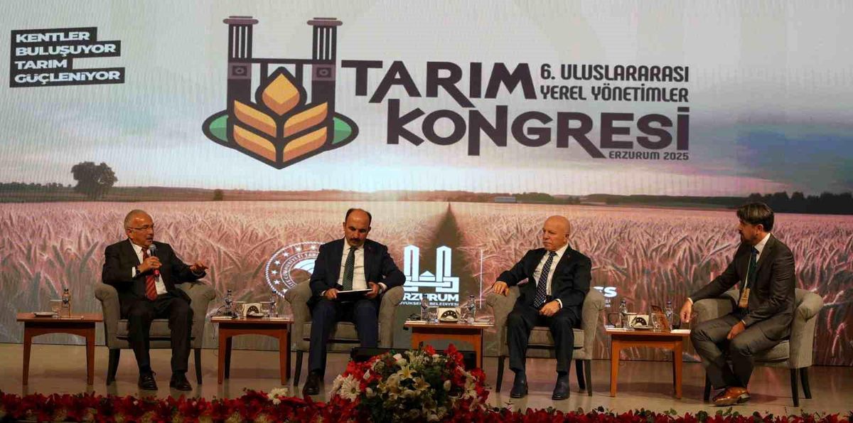 6. Uluslararası Yerel Yönetimler Tarım Kongresi Erzurum\'da başladı