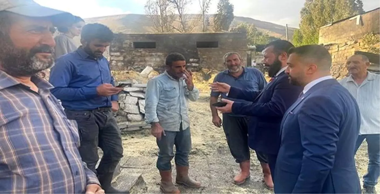 Yangın Mağduru Kırmızıtaş Köyüne Ziyaret