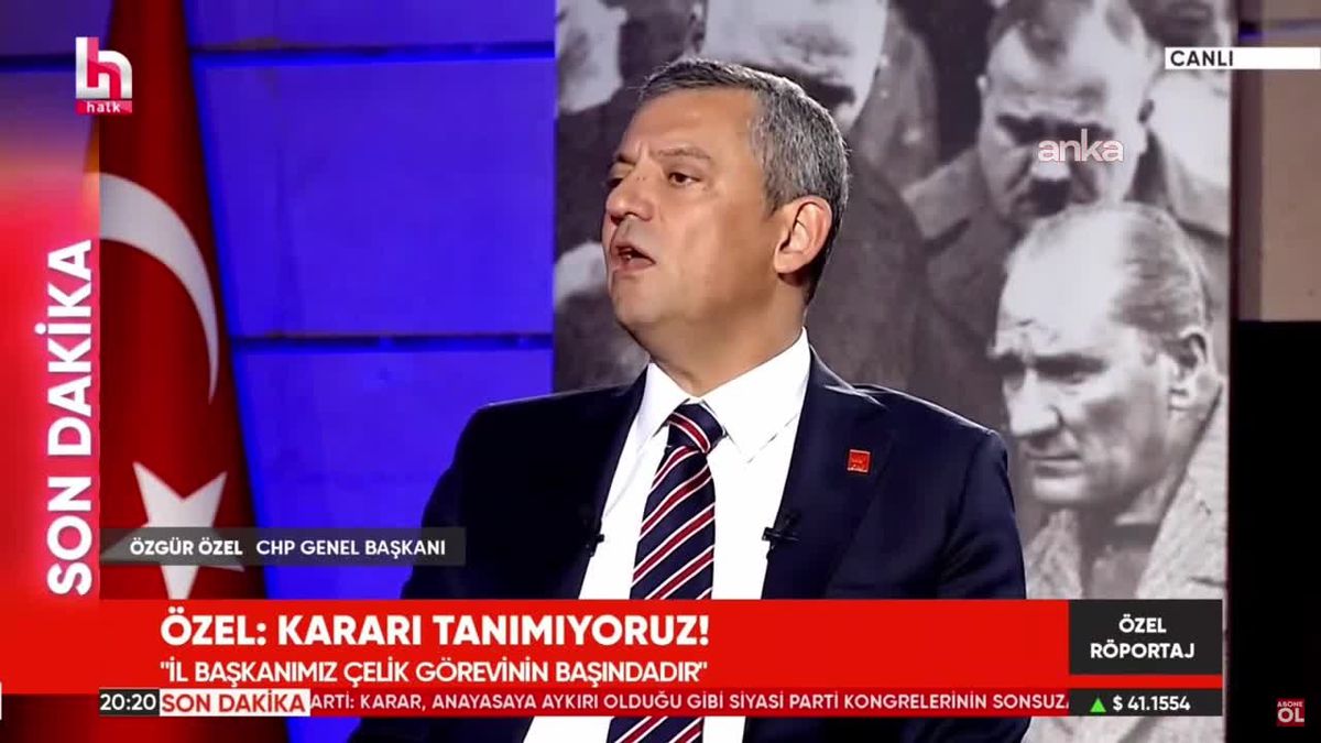 Özgür Özel\'den Kayyım Uyarısı