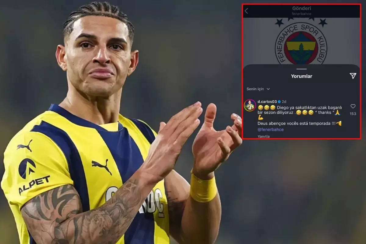 Diego Carlos\'un Fenerbahçe\'ye verdiği yanıt olay 