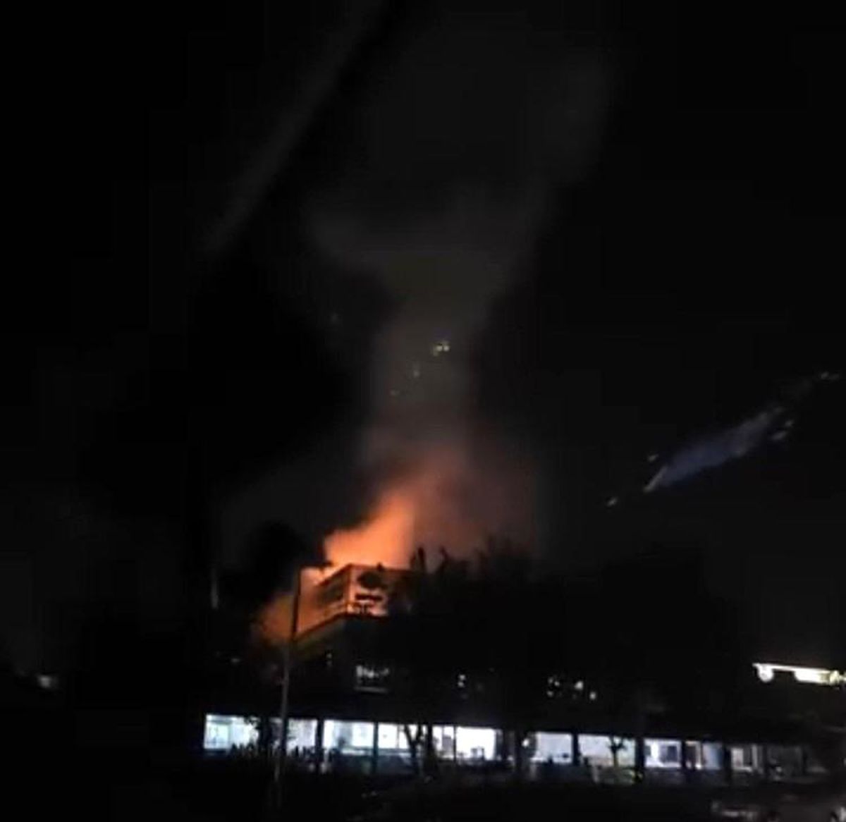 Diyarbakır\'da Restoran Yangını