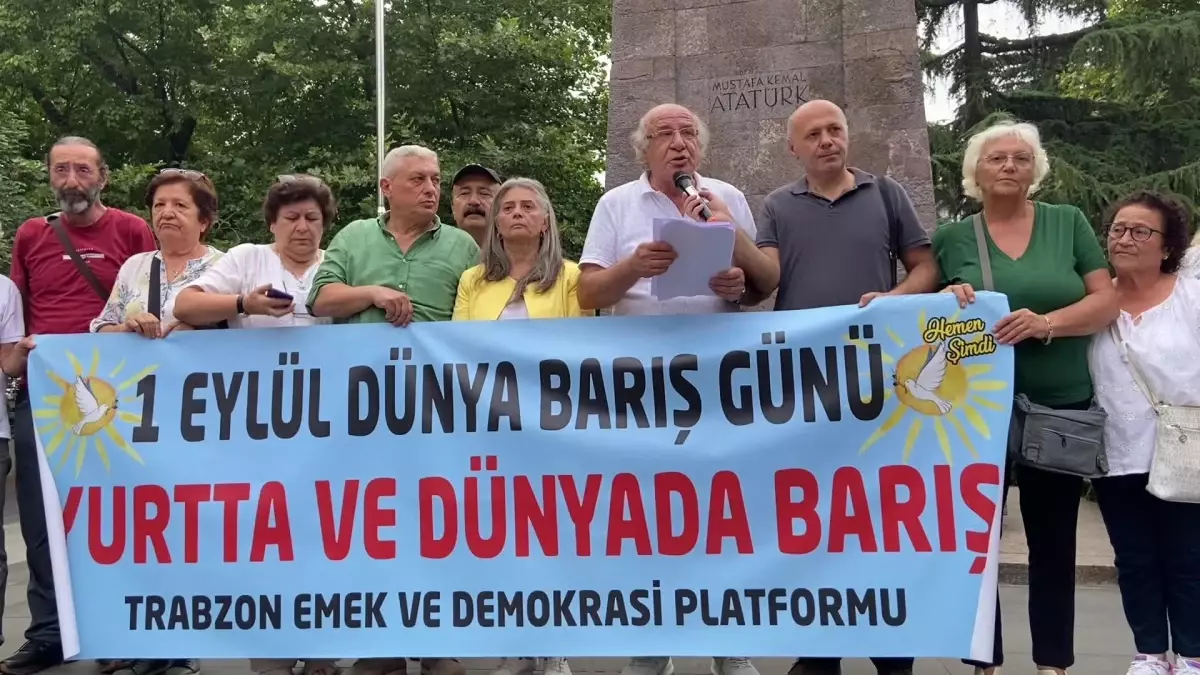 Emek ve Demokrasi Platformu, Dünya Barış Günü\'nde Barış Çağrısında Bulundu