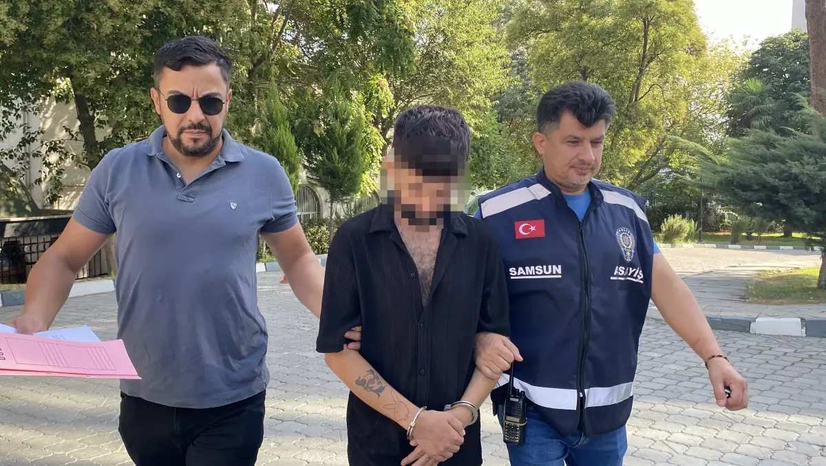 Samsun\'da Havalı Korna Hırsızı Yakalandı