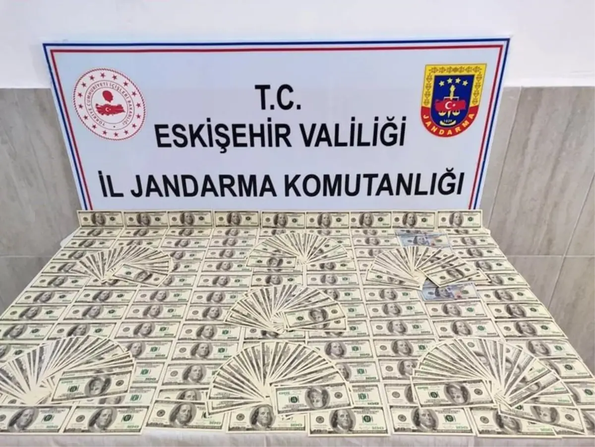 Eskişehir\'de 1 Milyon TL\'lik Sahte Dolar Ele Geçirildi