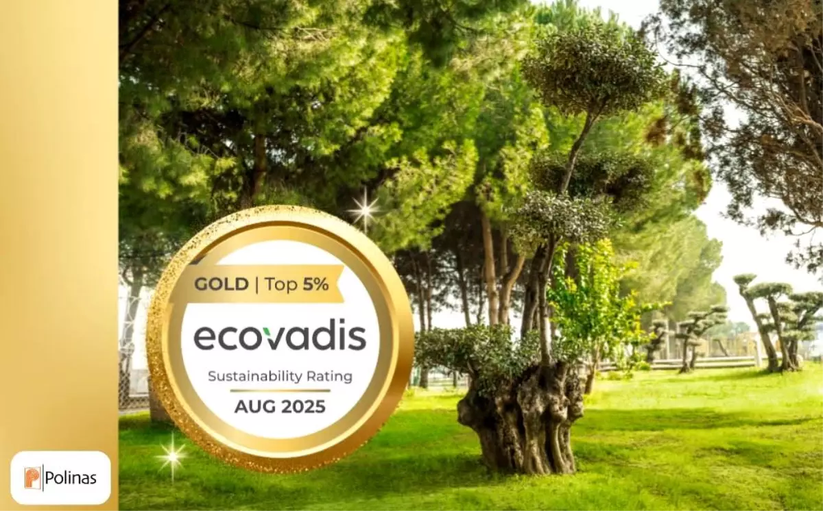 Polinas, EcoVadis\'ten Altın Madalya Aldı