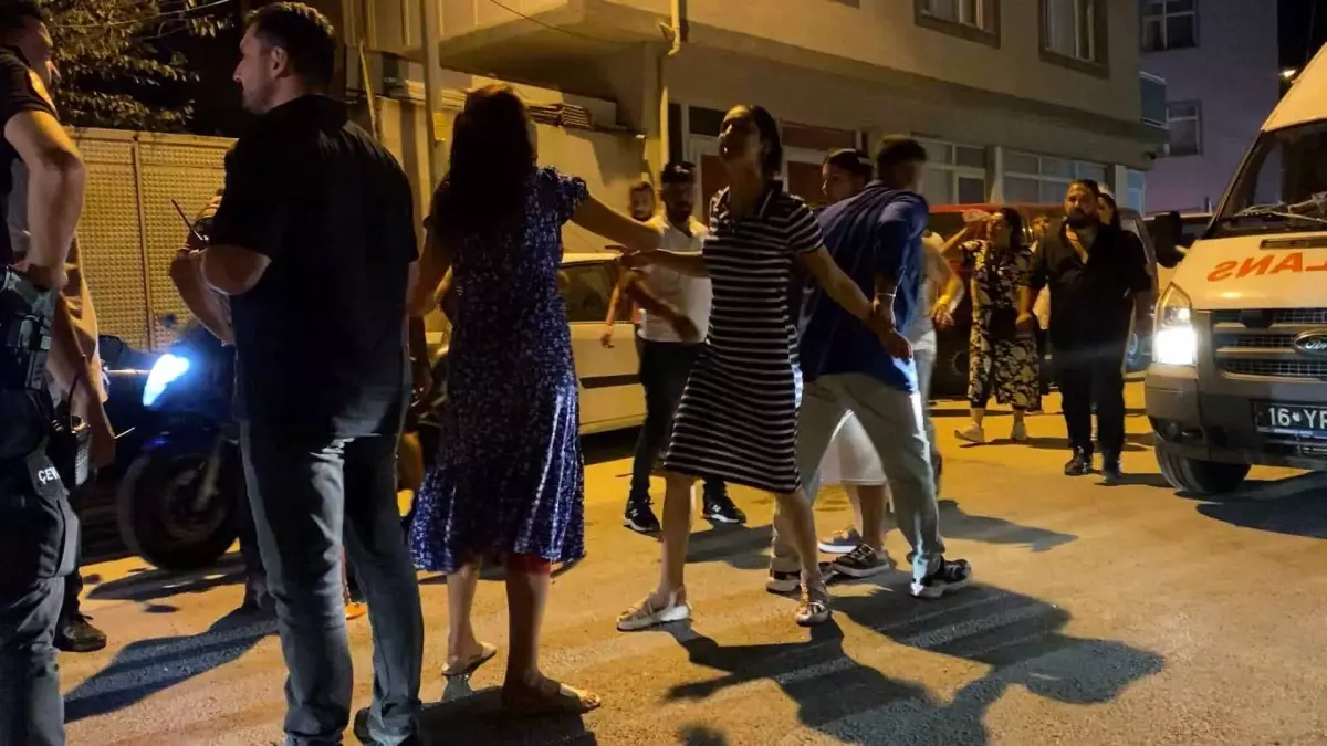 İnegöl\'de Düğünde Polis Arbedesi